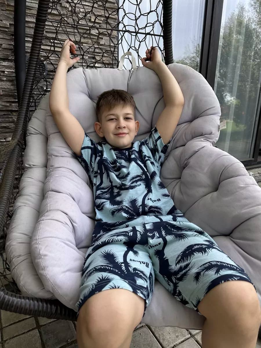 костюм шорты футболка - фото 1