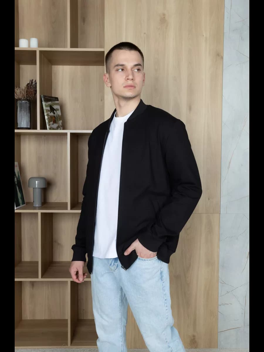 Толстовка на молнии больших размеров