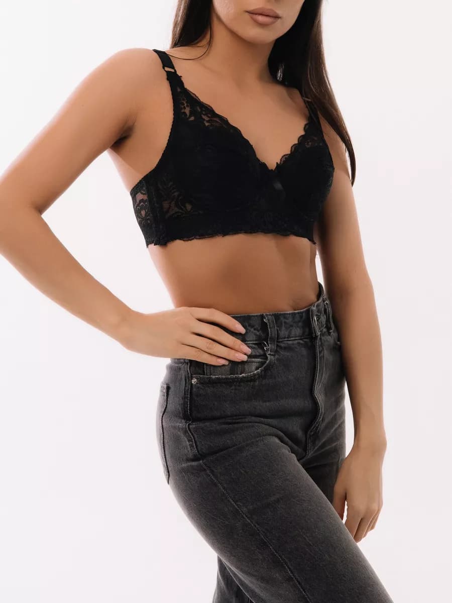 Бюстгальтер кружевной пушап