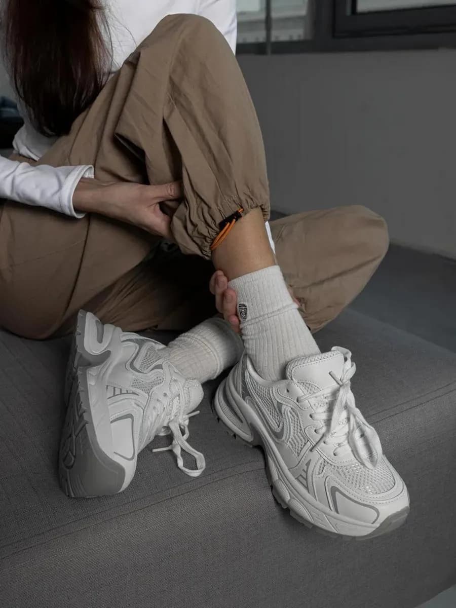 Кроссовки спортивные y2k в корейском стиле - фото 1