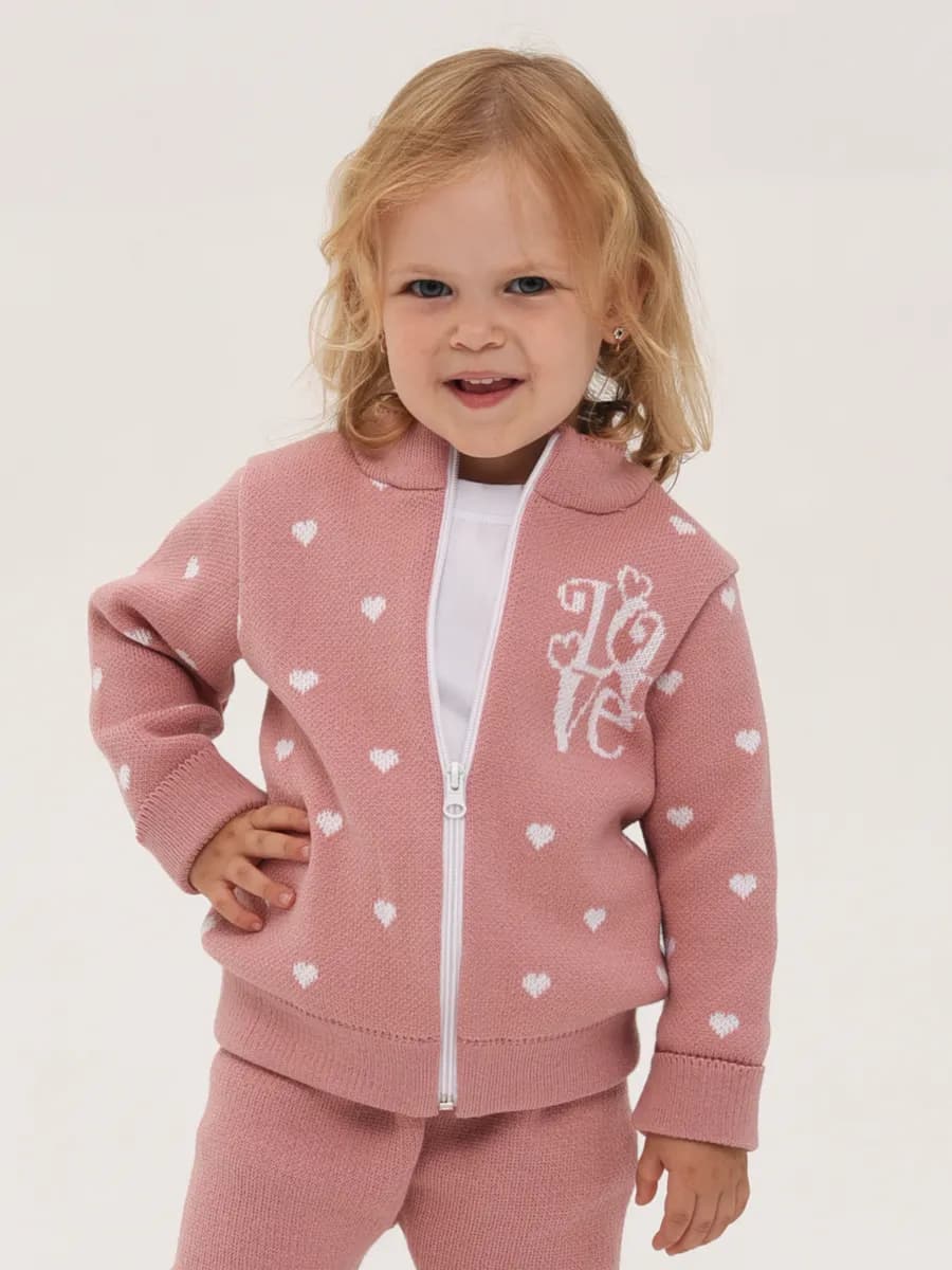 Кофточка-джемпер вязаная