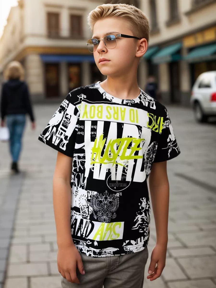 Футболка для подростка хлопковая