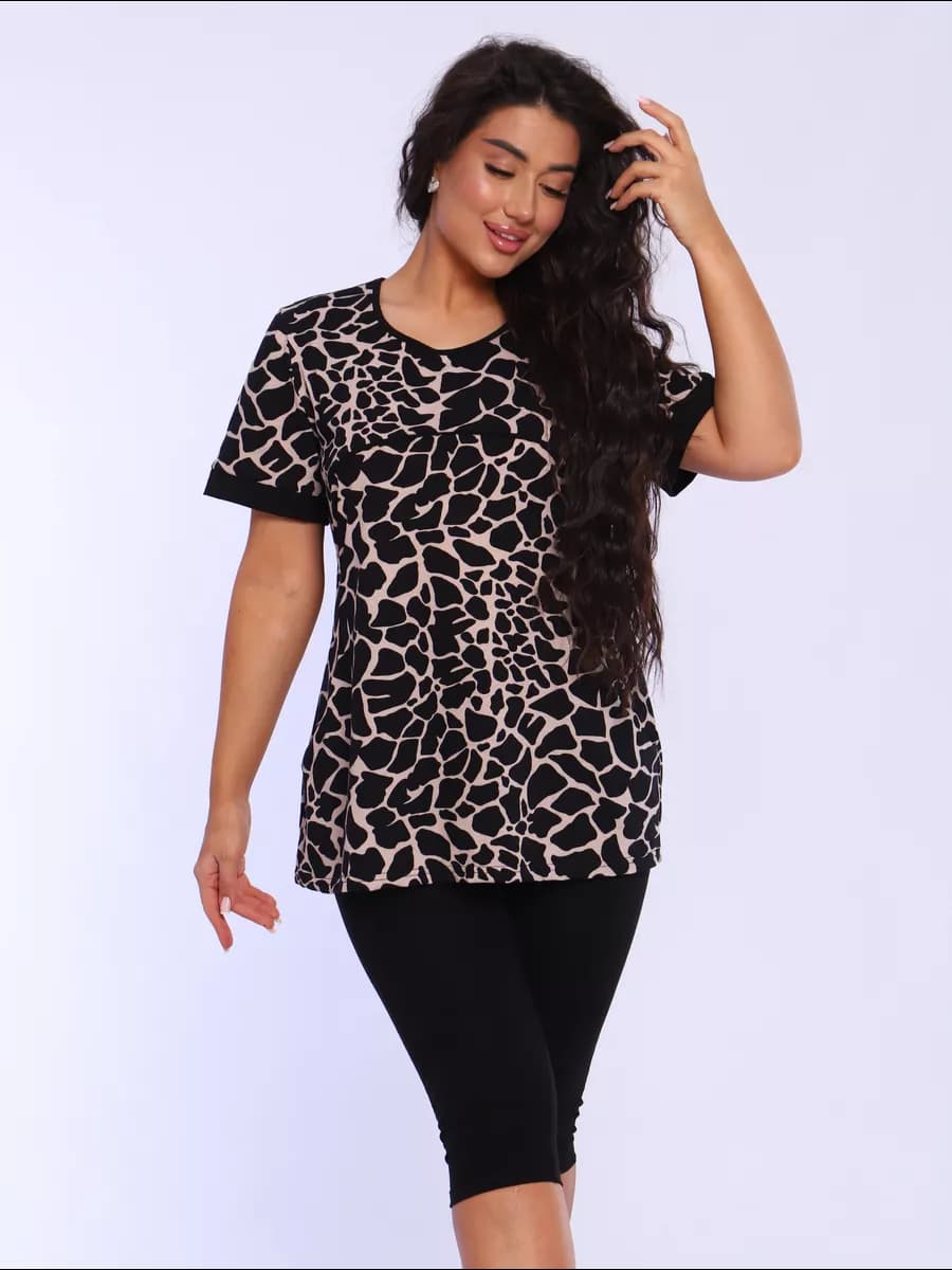 Костюм женский домашний с бриджами