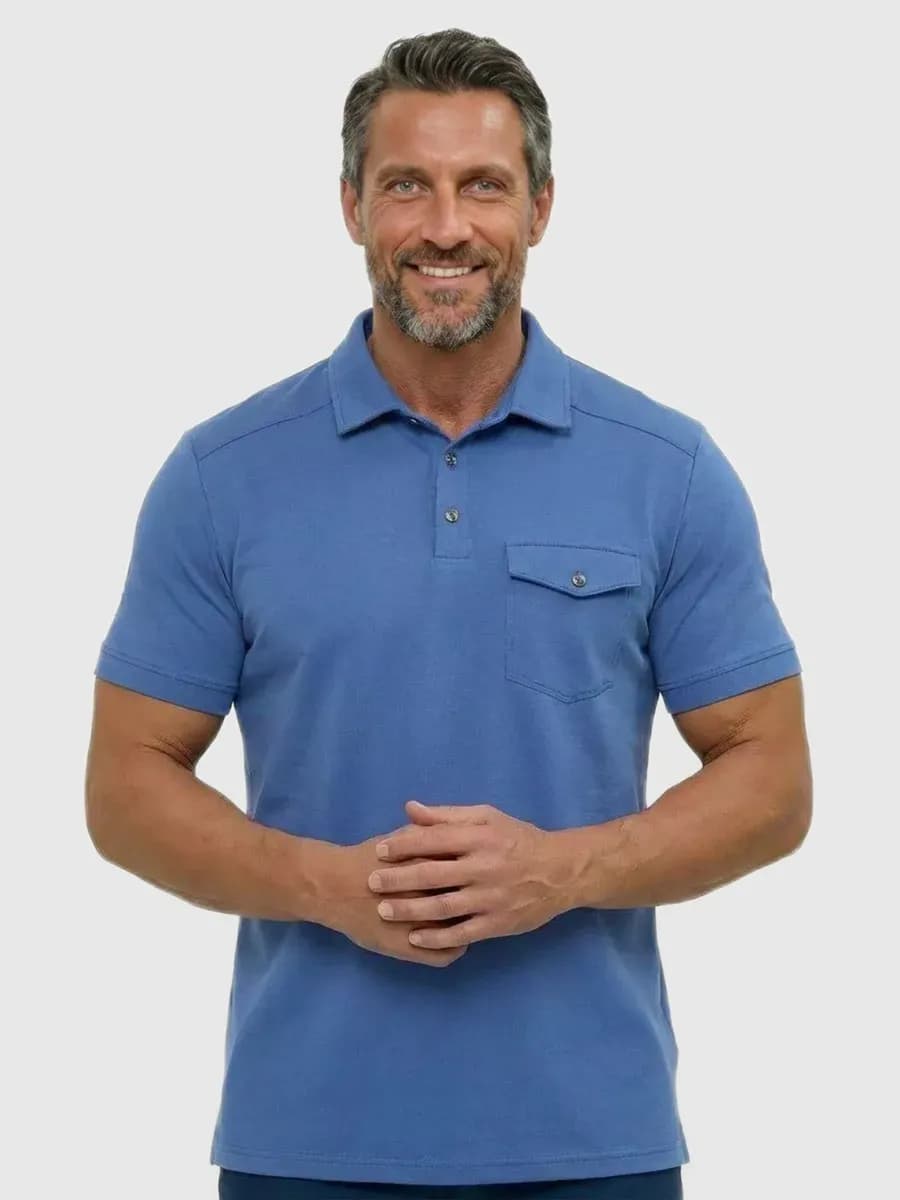 Футболка поло с коротким рукавом