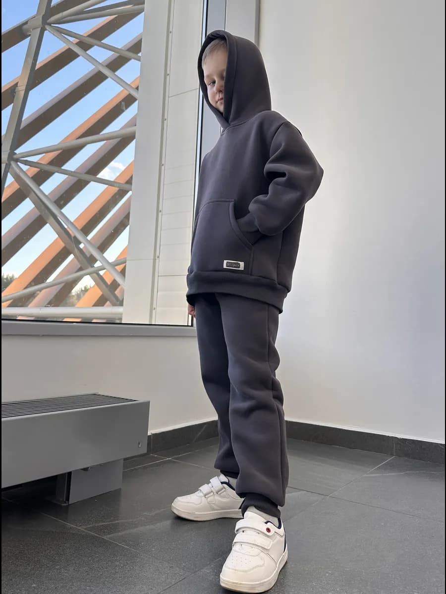 Спортивный костюм с начесом детский