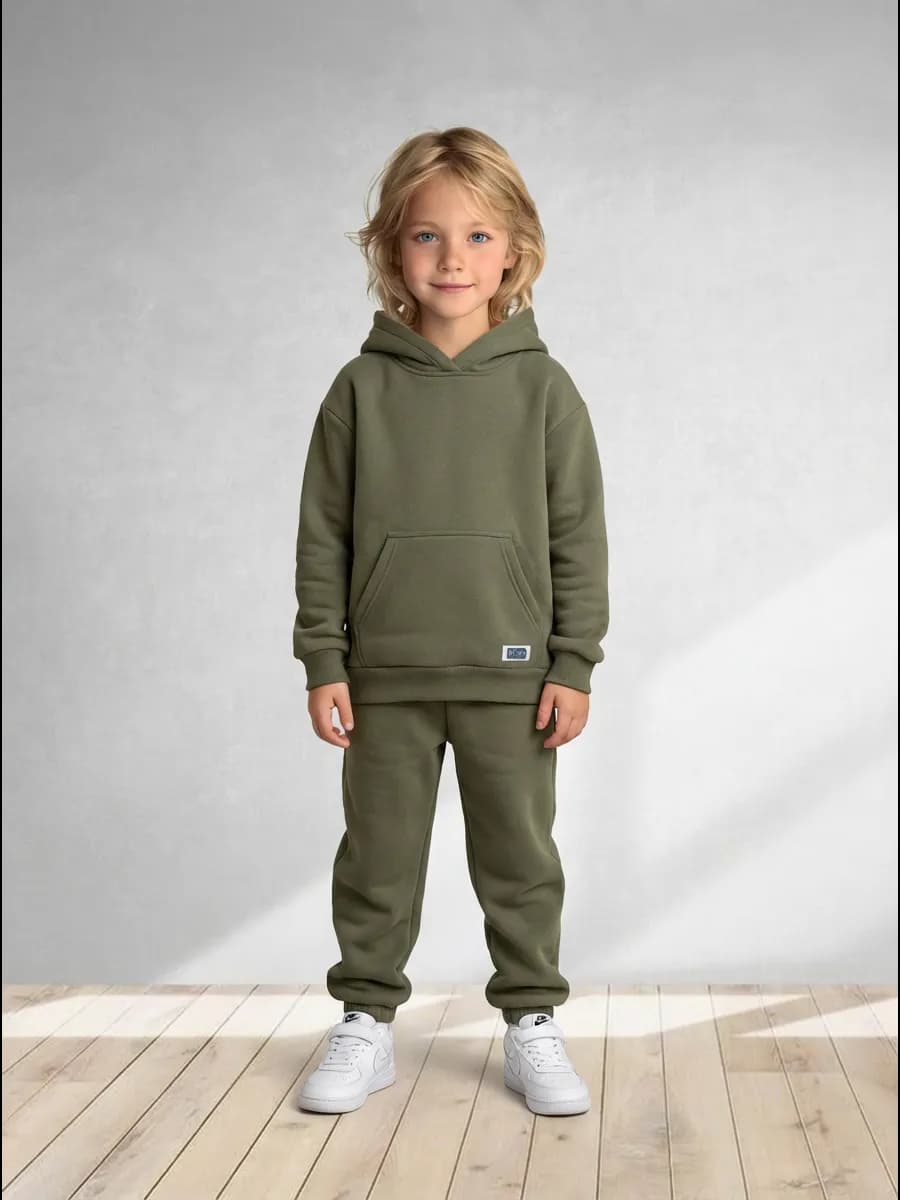 Теплый спортивный костюм с начёсом для детей и подростков