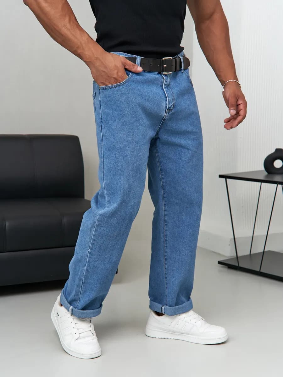 Джинсы прямые классические