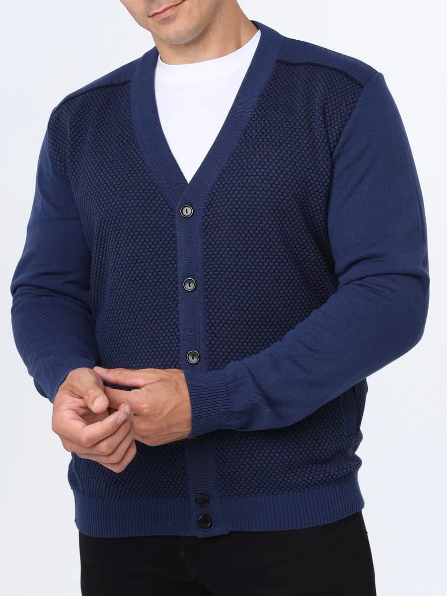 Кардиган вязаный на пуговицах