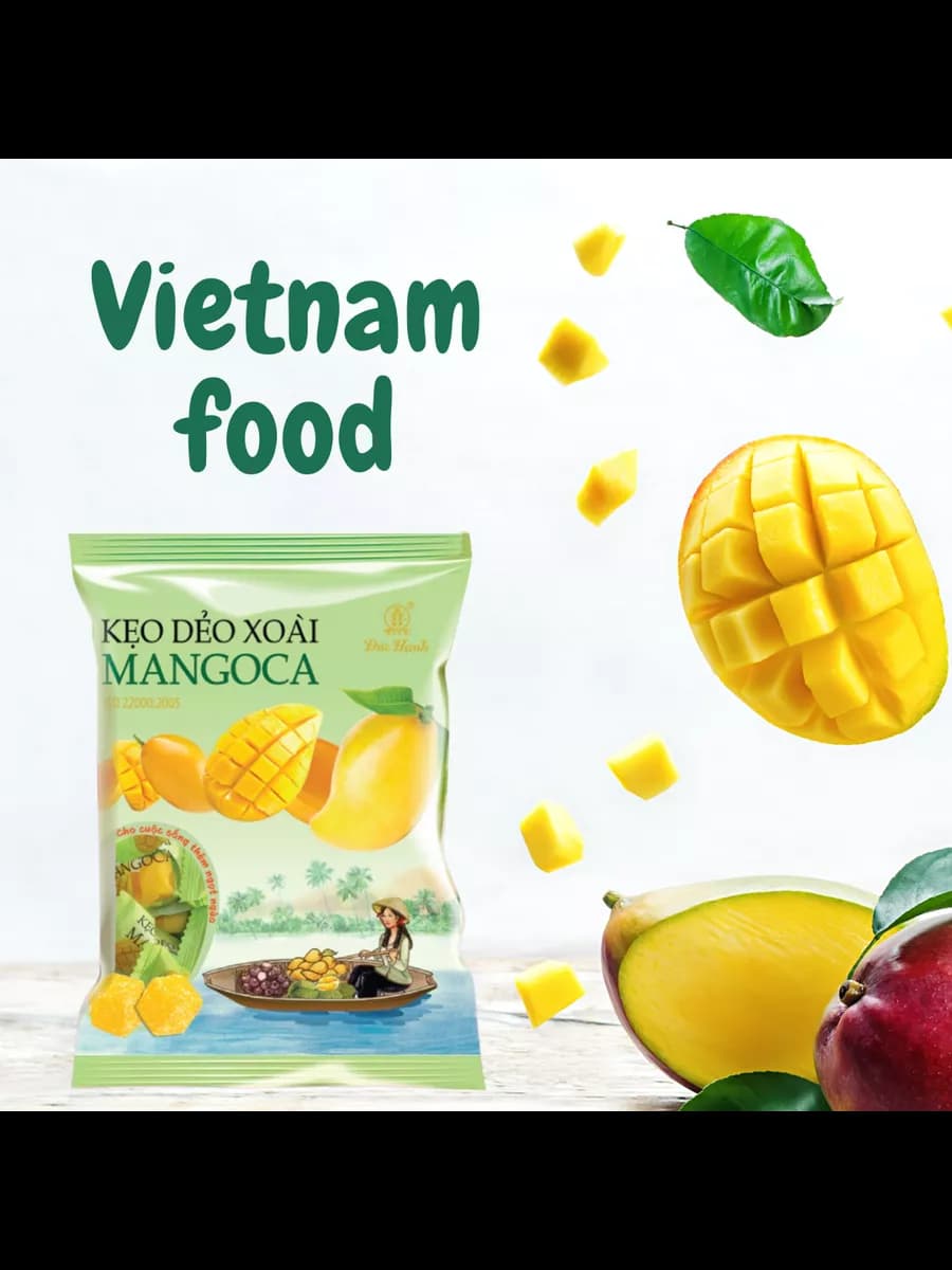 Конфеты жевательные со вкусом манго 350 г