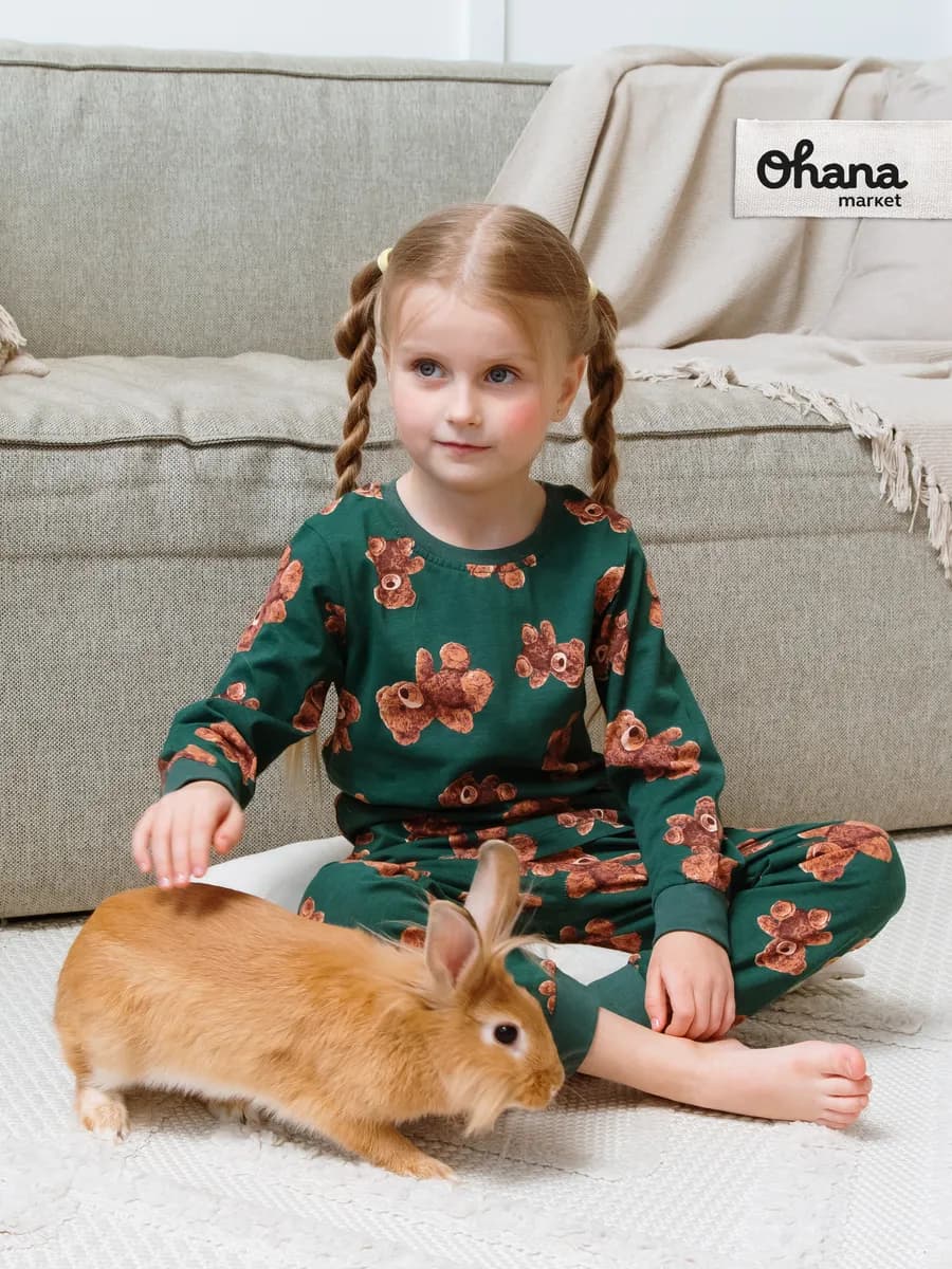 Пижама детская хлопковая для сна