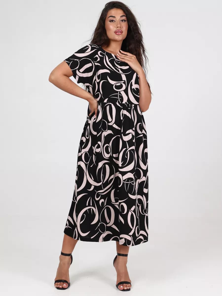 Платье хлопок летнее длинное