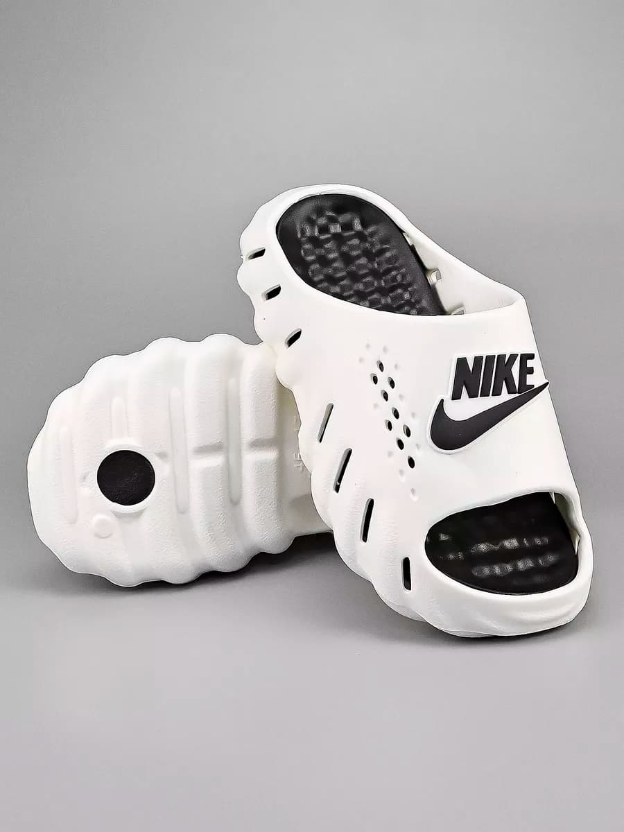 Шлепки Nike пляжные на платформе, резиновые великаны