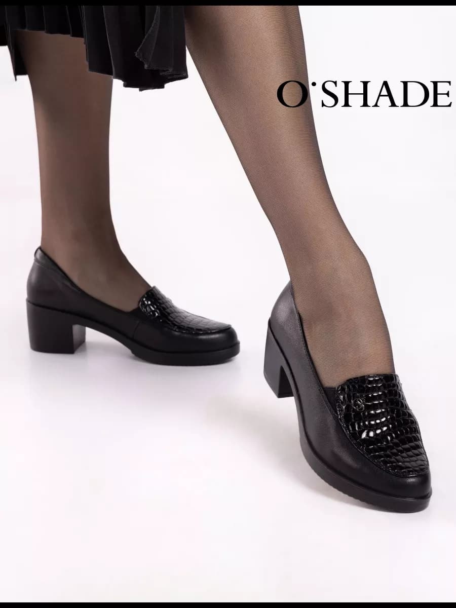 Туфли черные женские