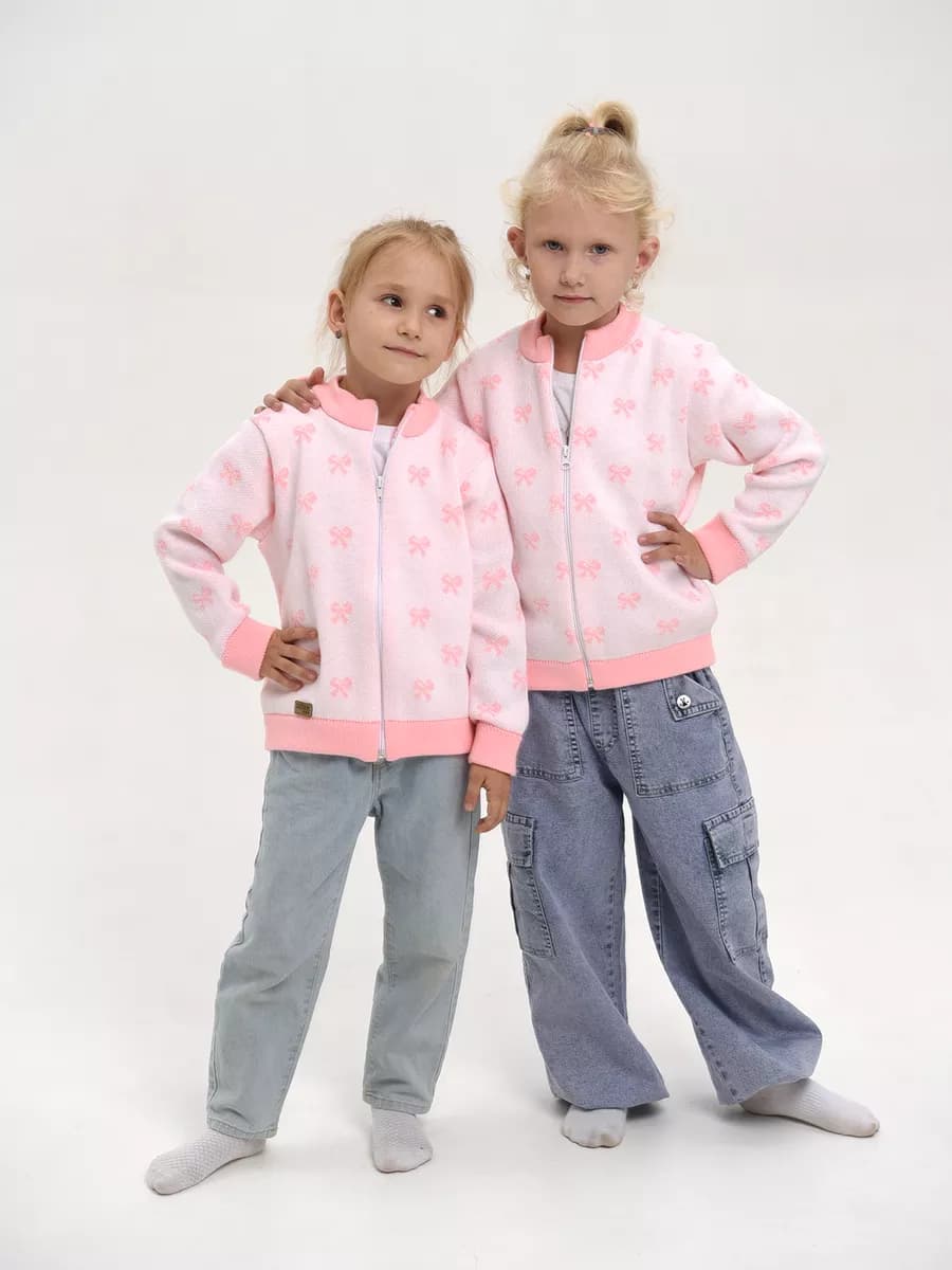 Кофточка-джемпер вязаная - фото 1