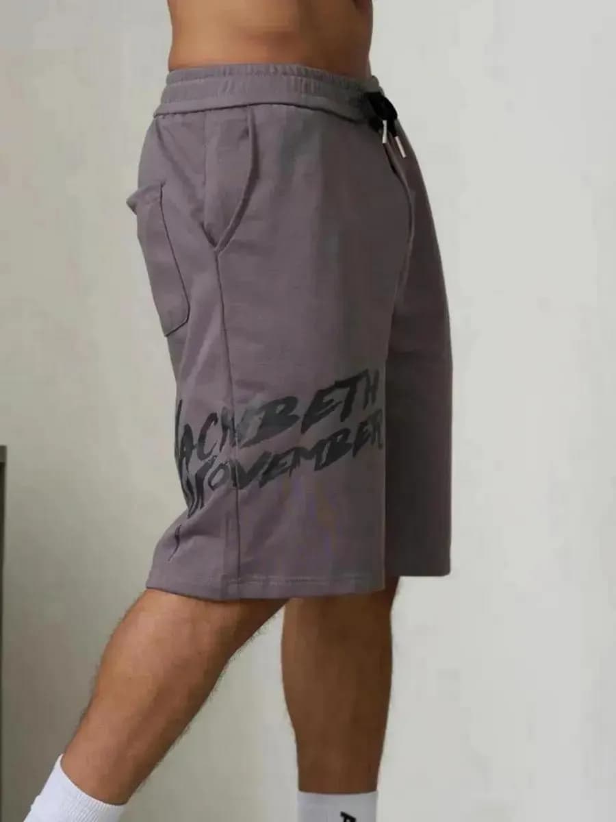 Шорты летние спортивные для тренировок и отдыха оверсайз