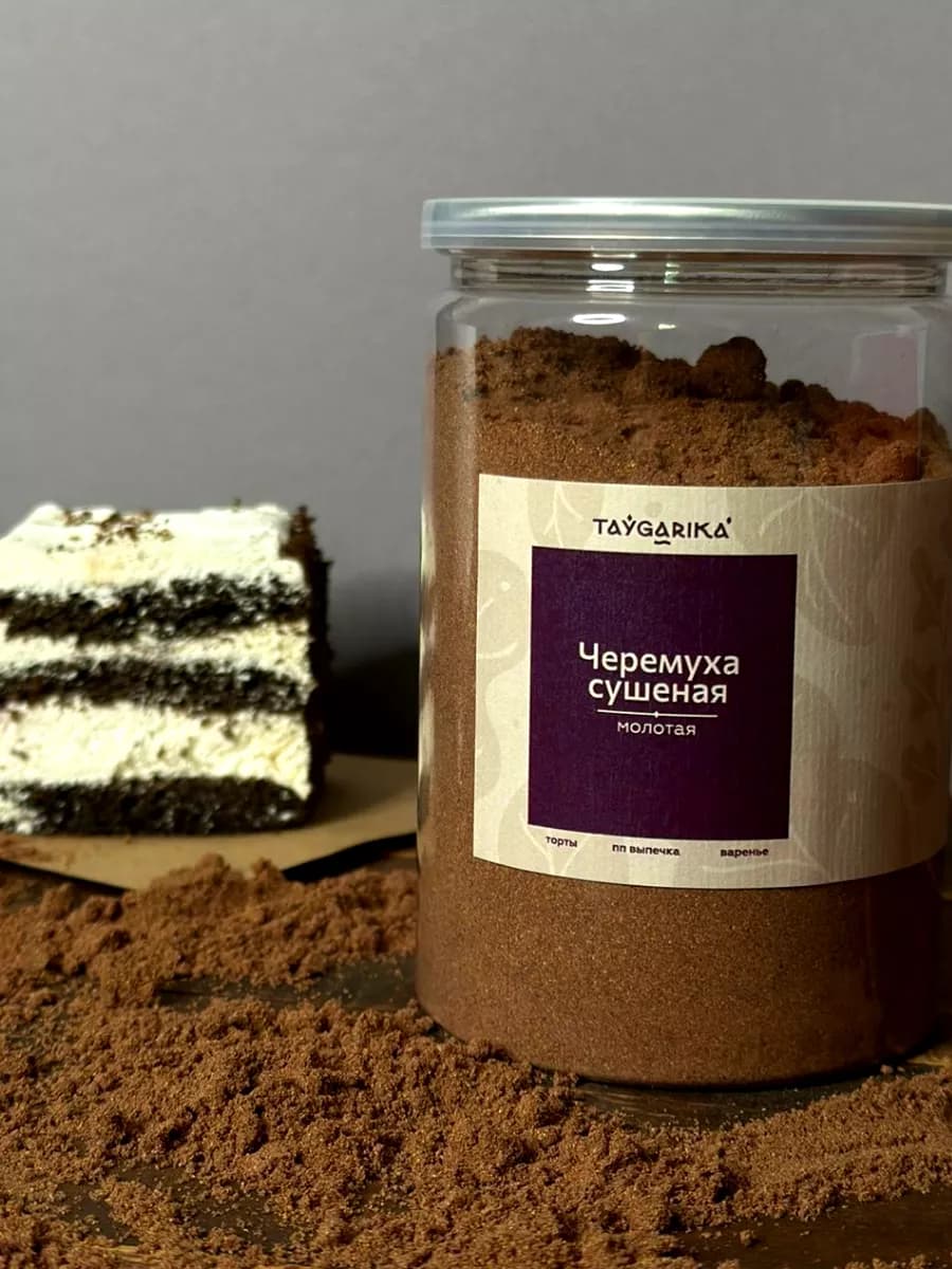 Черемуха молотая, сушеная (мука) 300гр