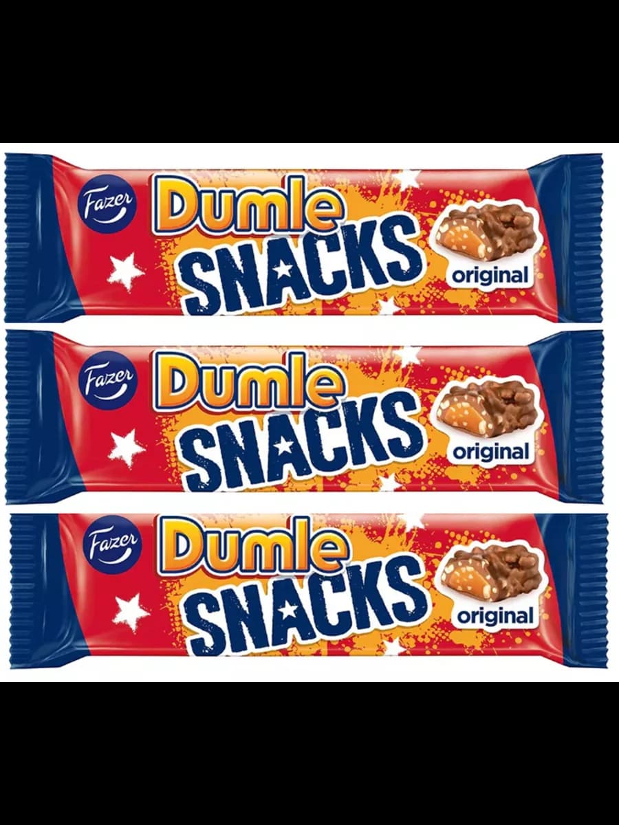 Батончик Dumle Snacks 3 шт по 40 г