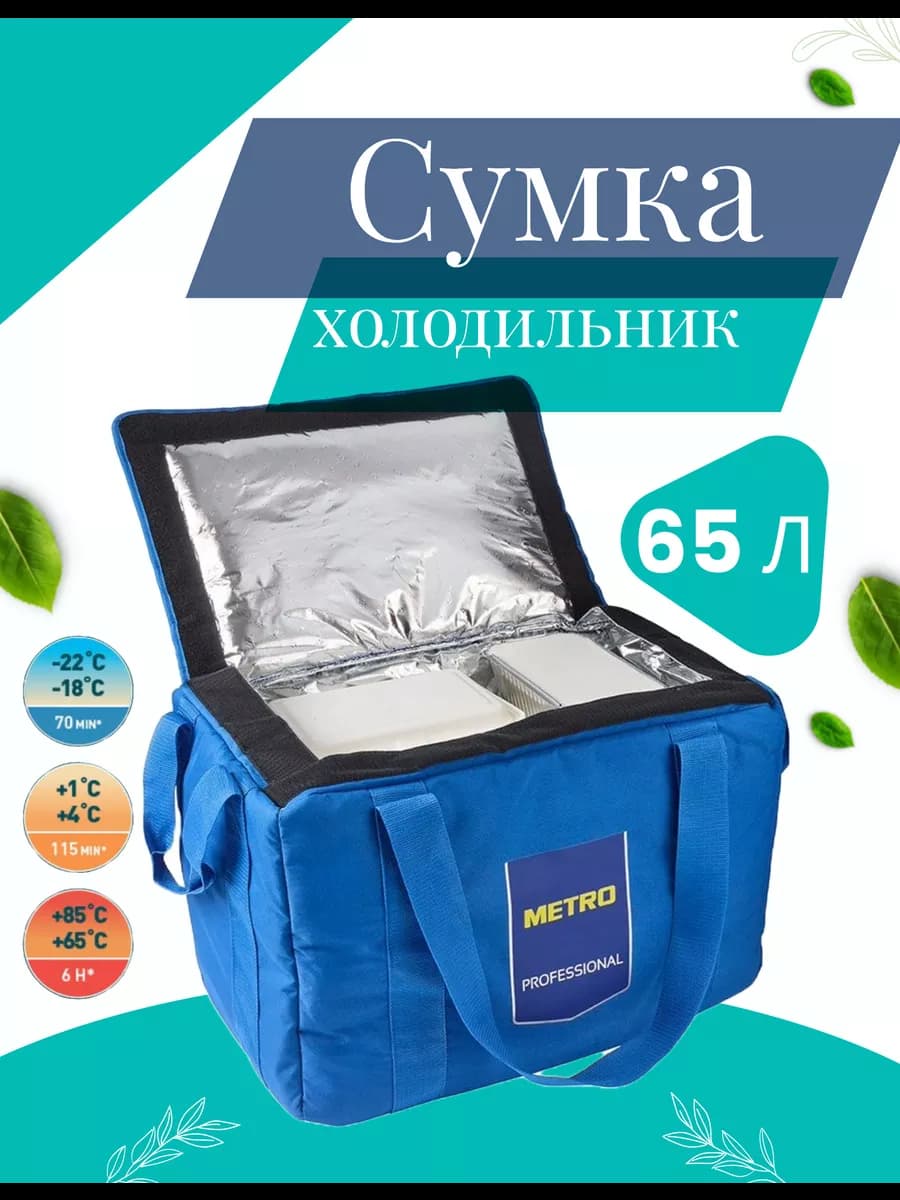 Сумка холодильник термосумка 65л