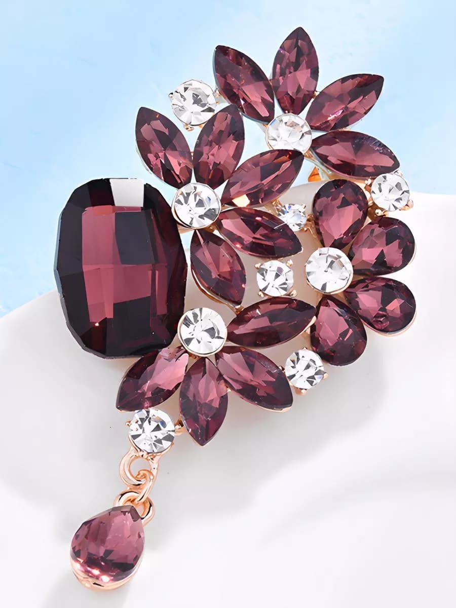 Подарок женщине брошь бижутерия