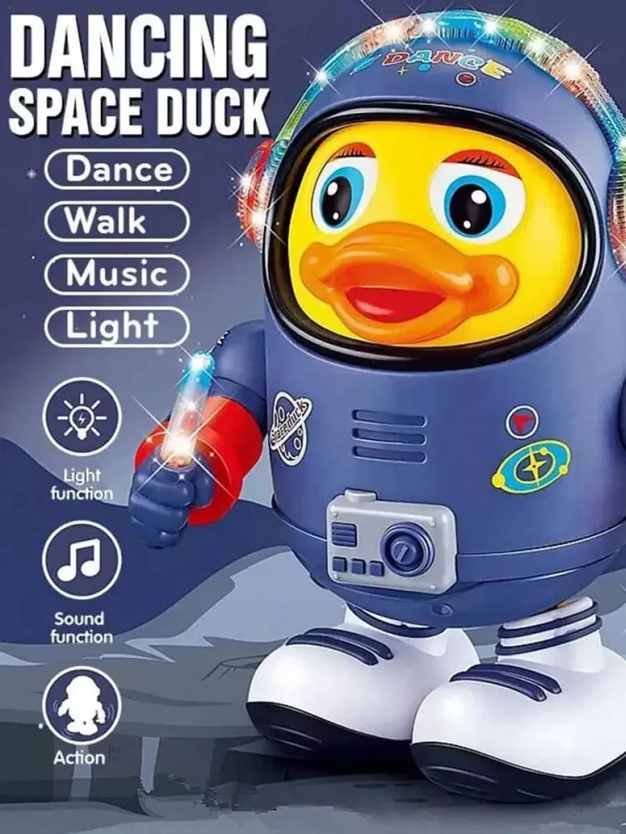 Интерактивная игрушка Утка Космонавт, танцующий