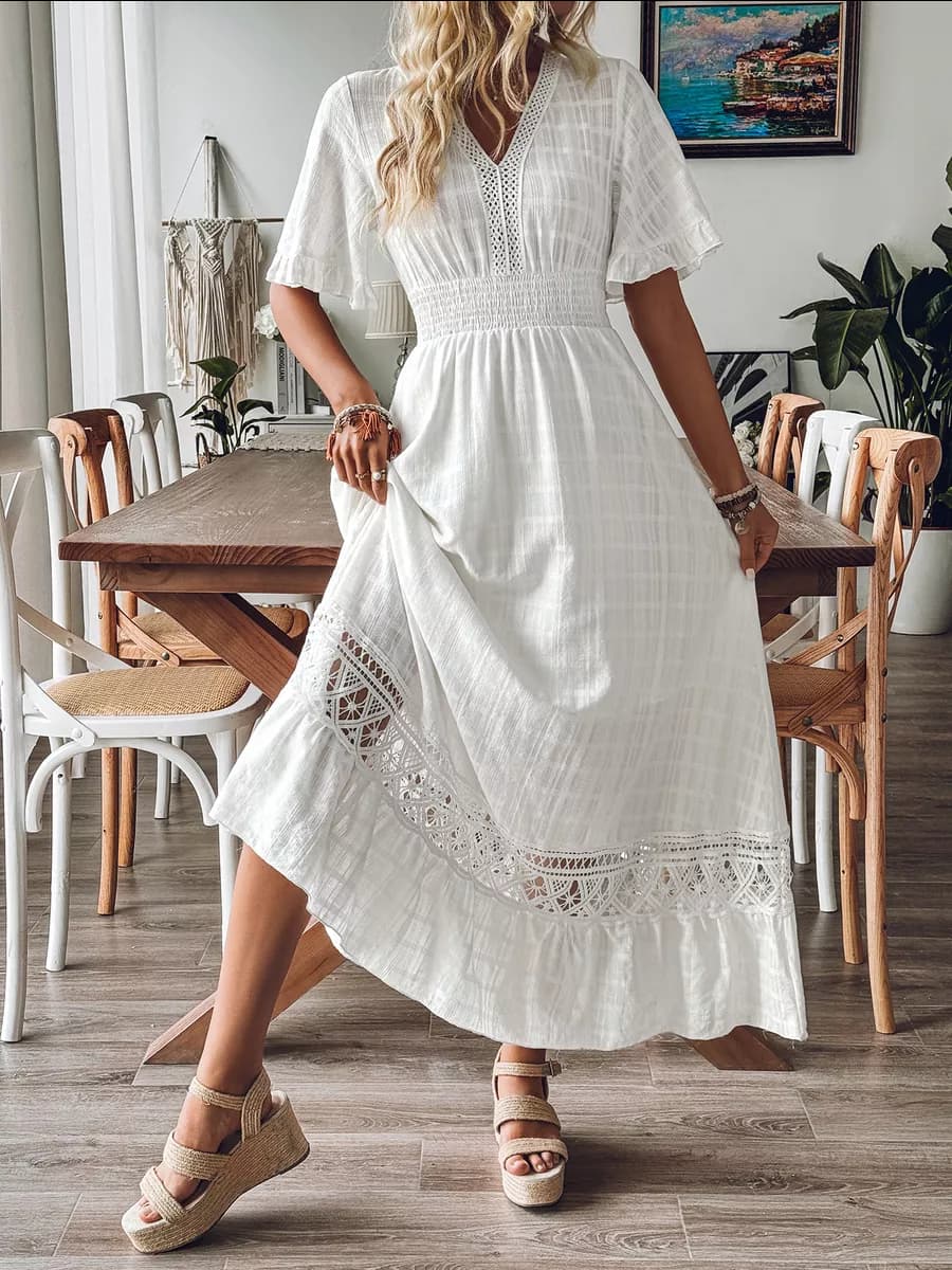 Платье летнее пляжное