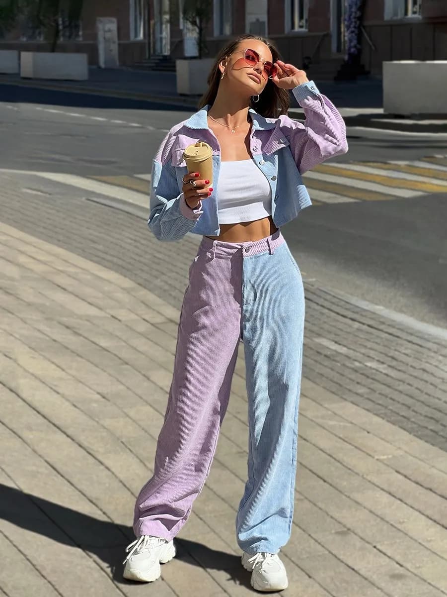 Костюм двойка с брюками