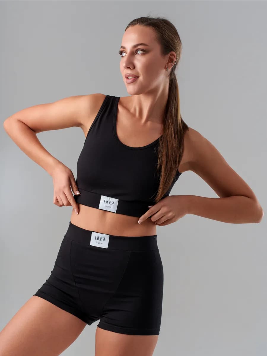 Нижнее белье комплект спортивный, хлопок