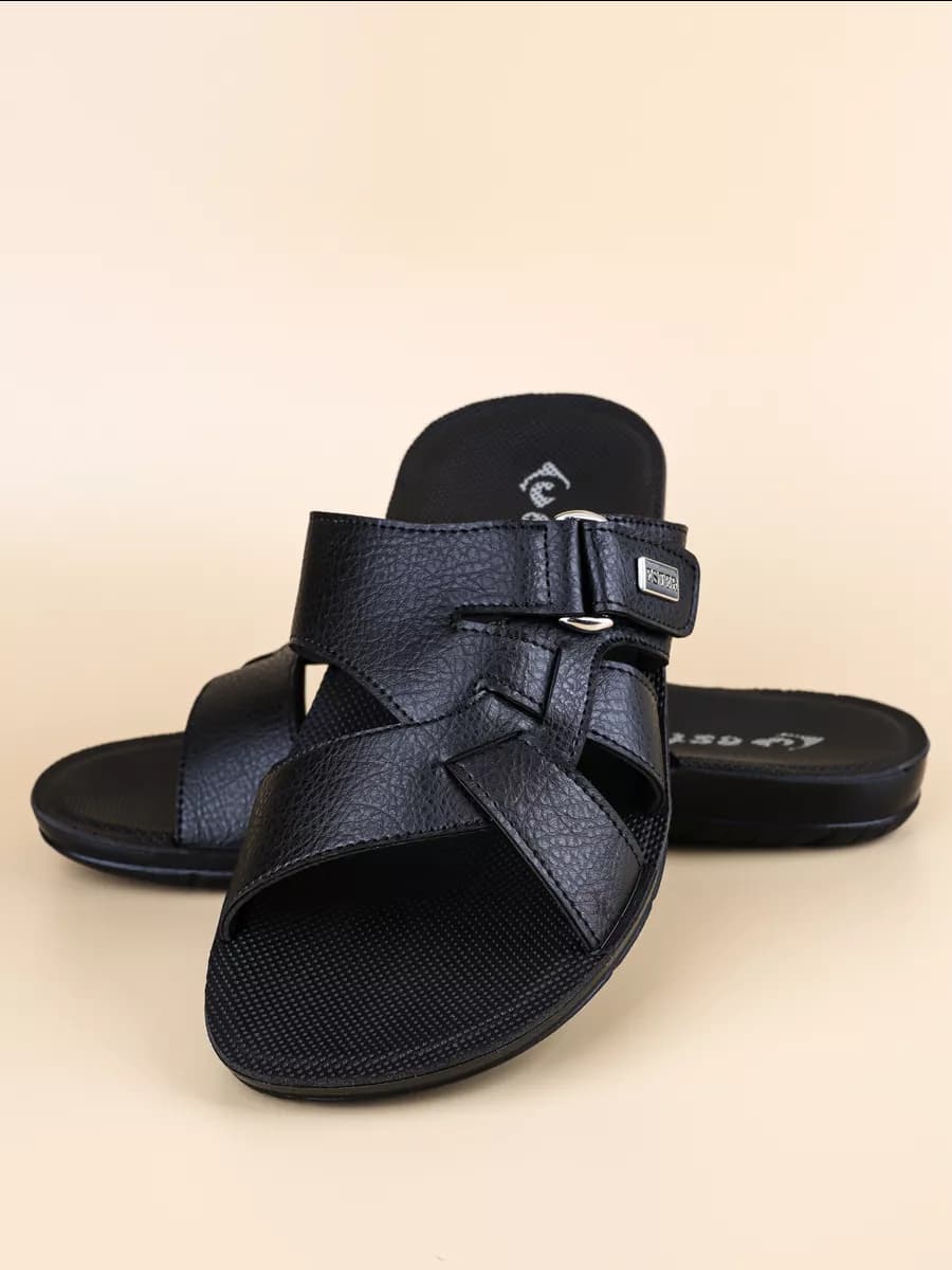 Шлепанцы кожаные летние