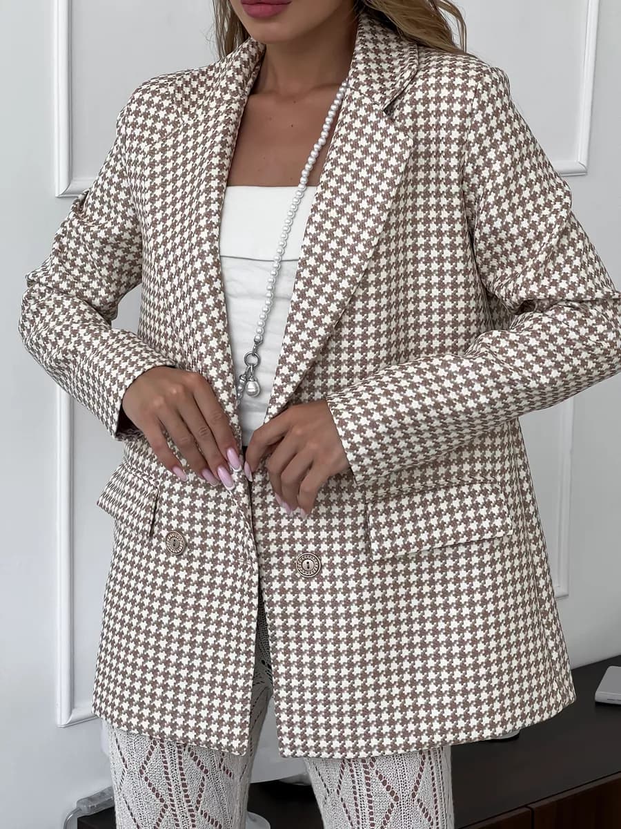 Пиджак двубортный