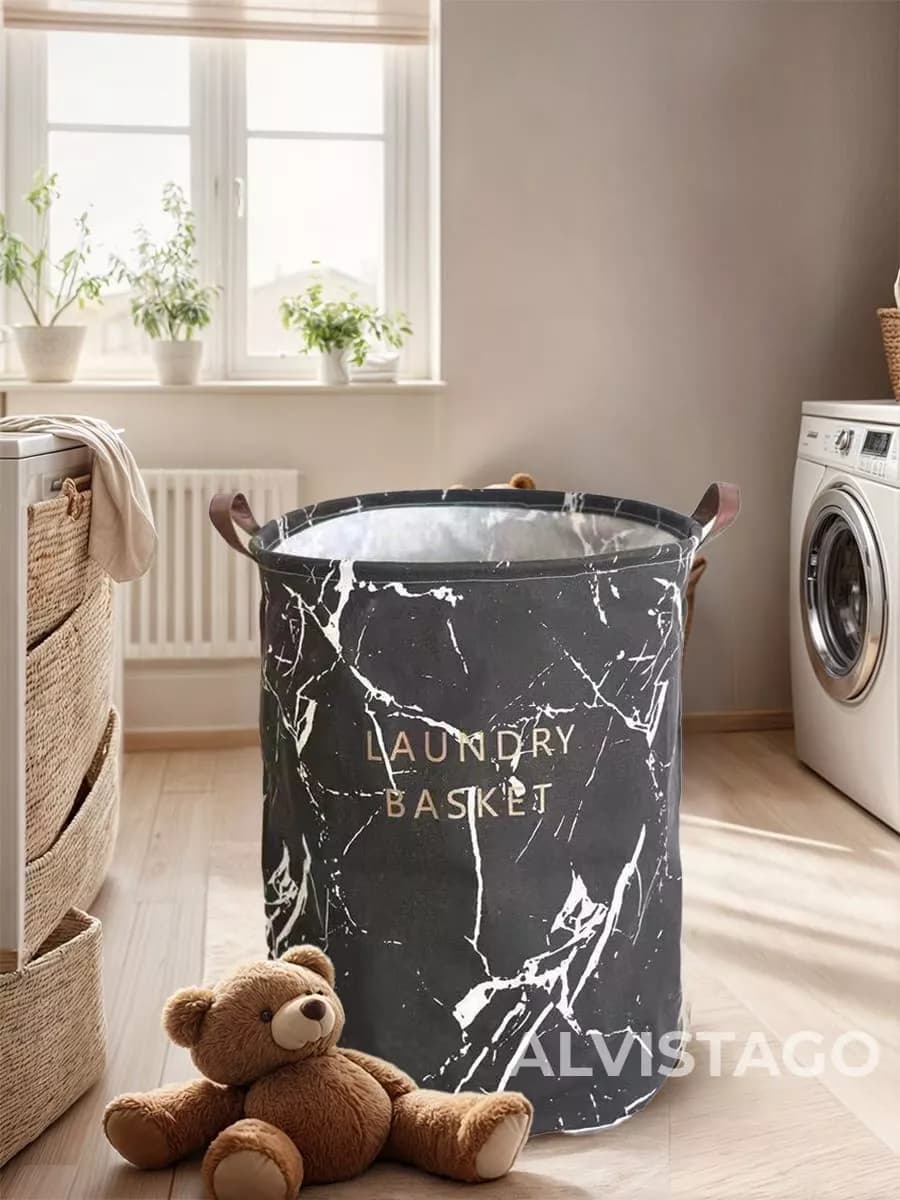 Корзина для игрушек и для белья большая складная