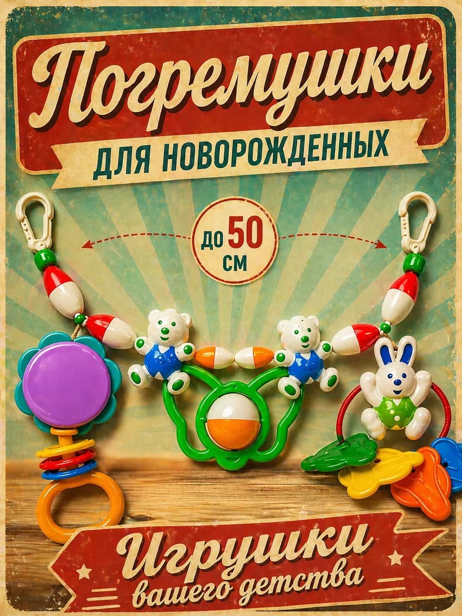 Погремушки набор