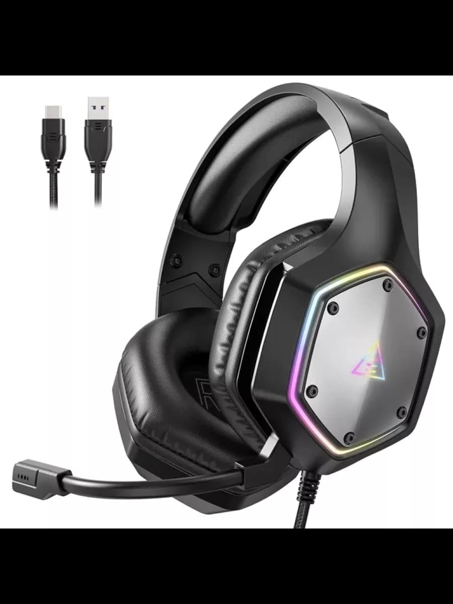 Игровые USB наушники E1000V2 звук 7.1