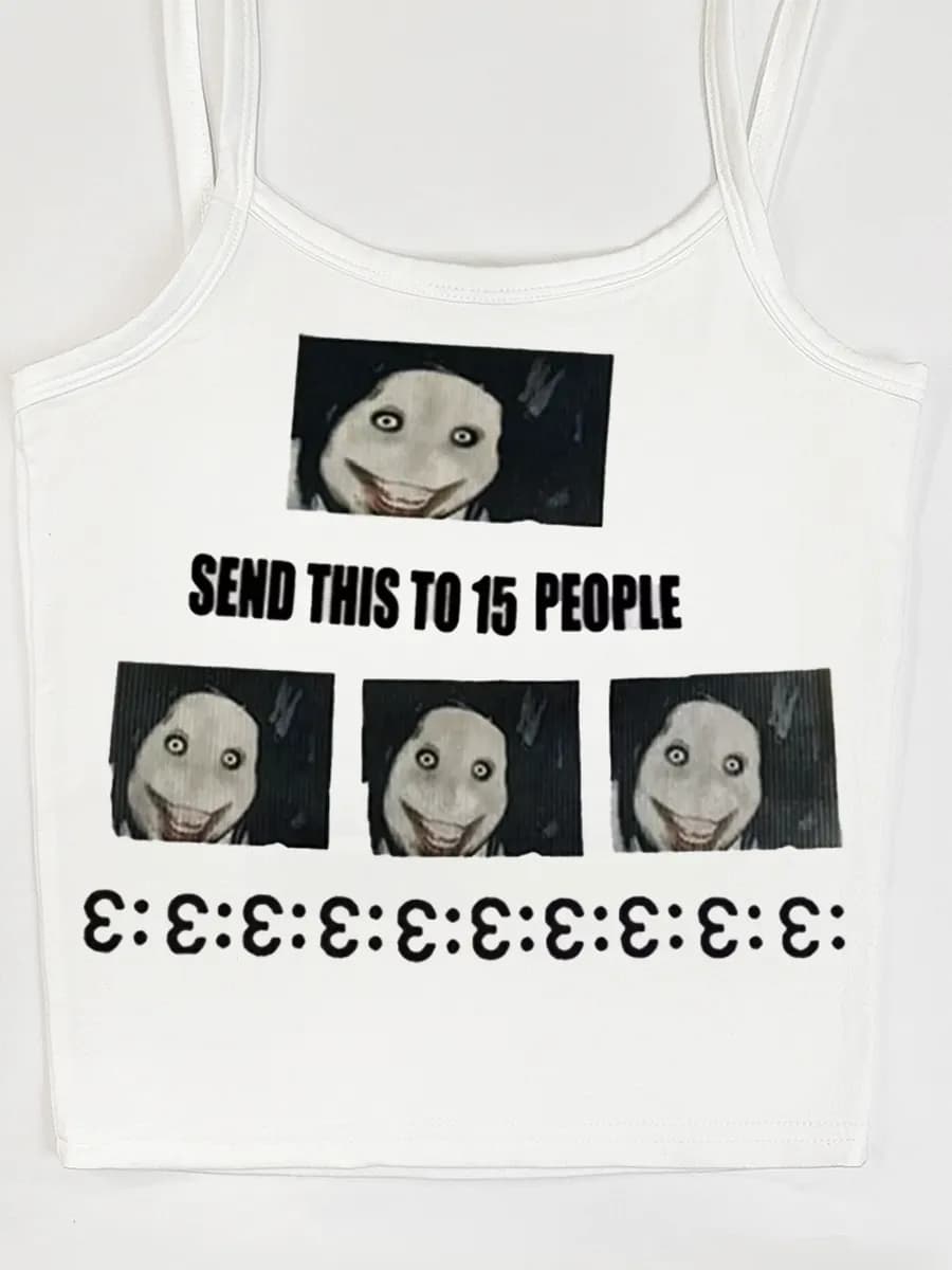 Топ майка летняя y2k