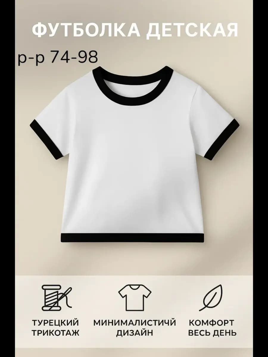 Футболка для малышей
