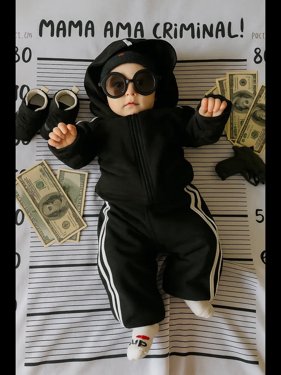 Костюм двойка спортивный для новорожденных в стиле адидас