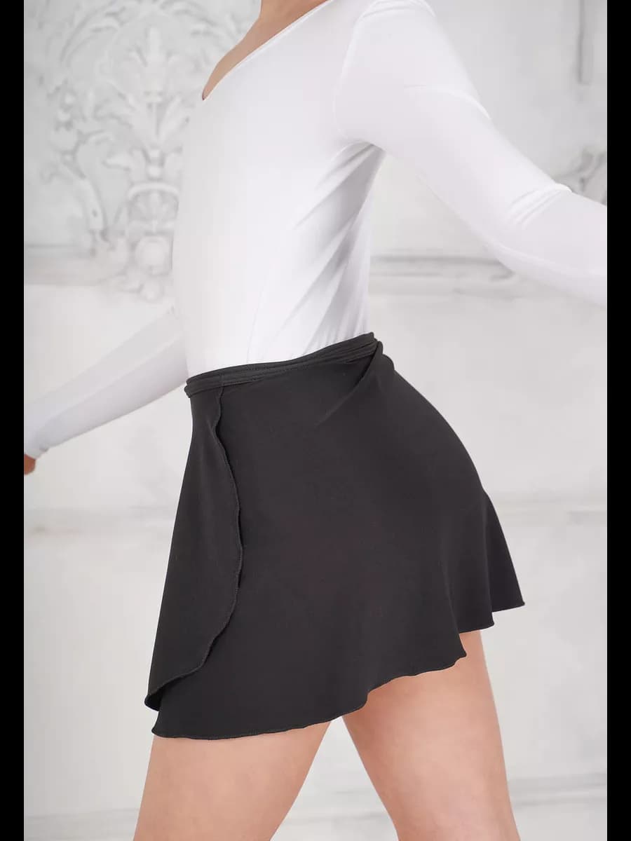 Юбка на запах рейтинговая гимнастическая для танцев