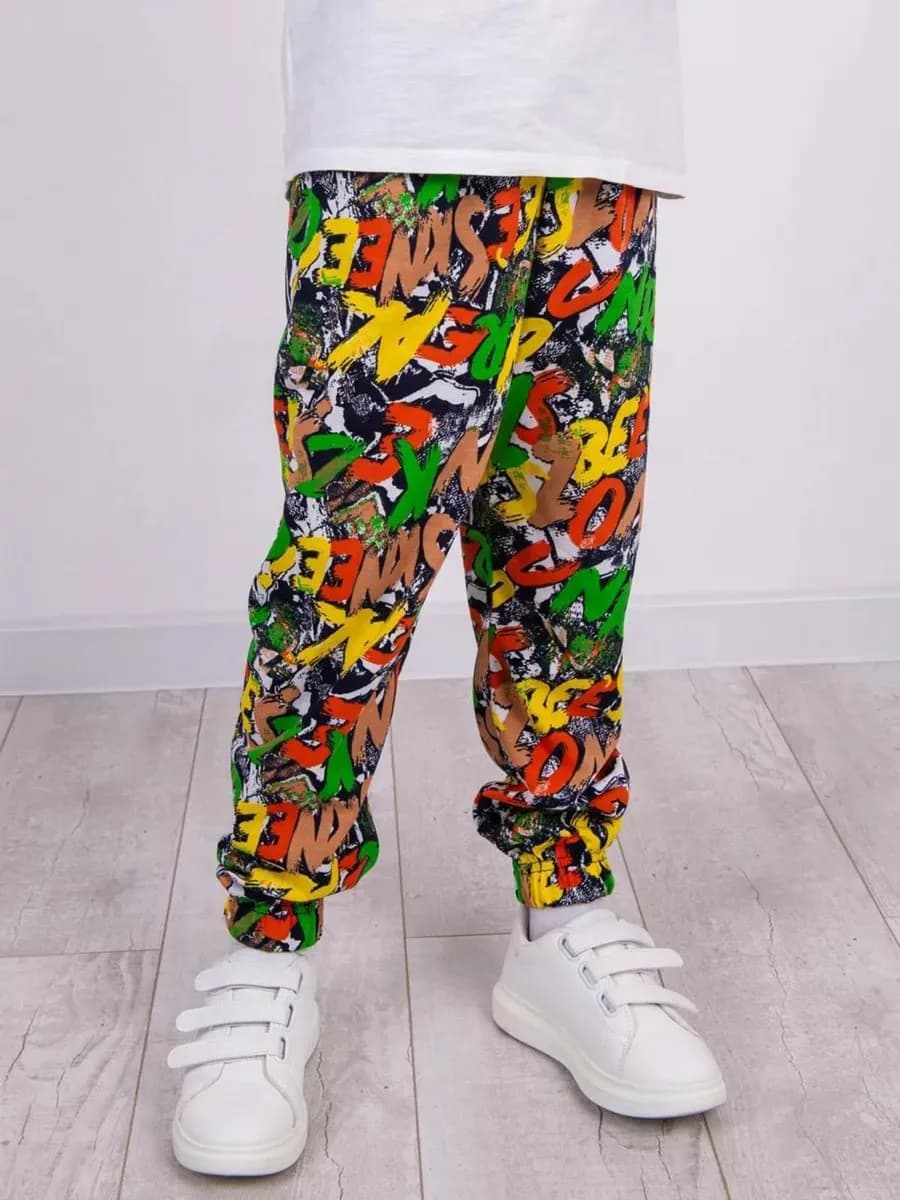 Штаны трикотажные домашние в садик