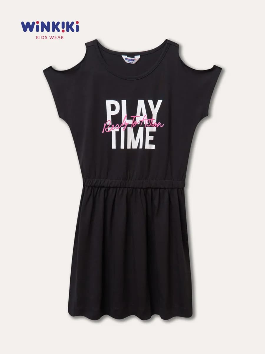 Трикотажное платье летнее - фото 1