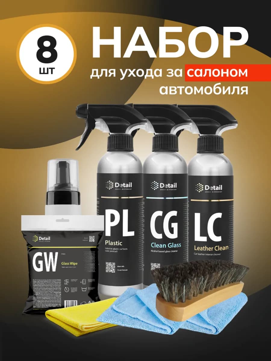 Набор Автокосметики для кожаного салона