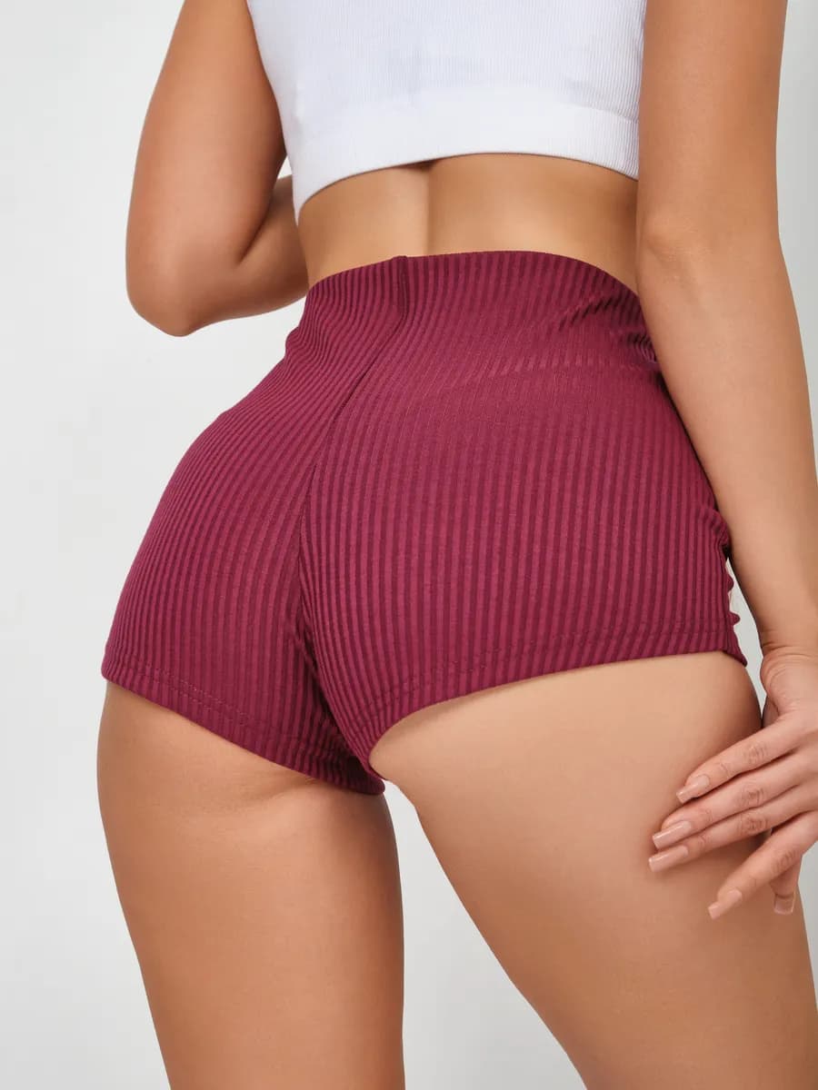 Шорты домашние трикотажные короткие лапша спорт