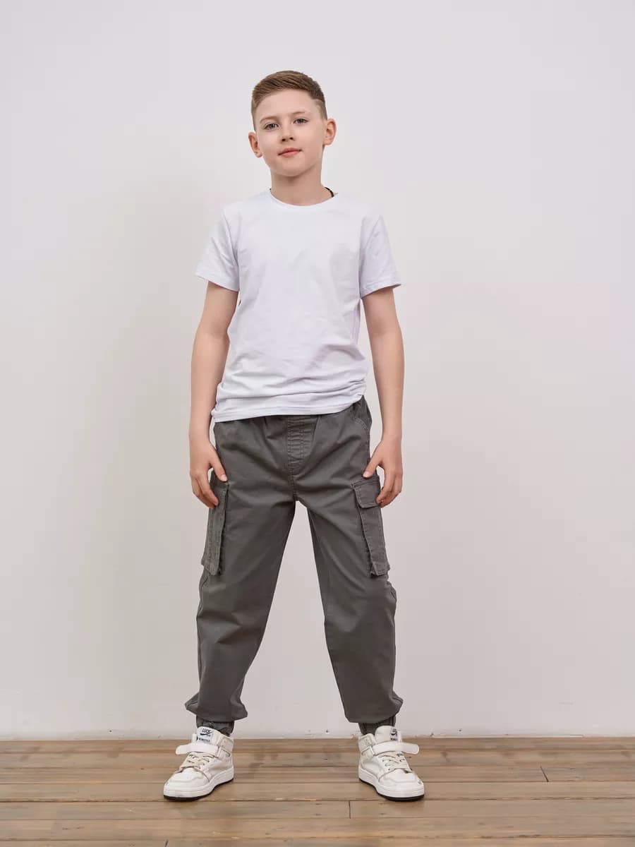 Карго для мальчиков подростков (серые)