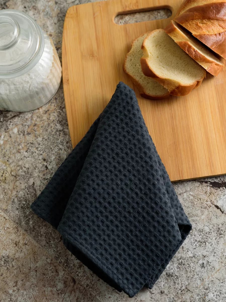 Полотенце кухонное вафельное хлопок