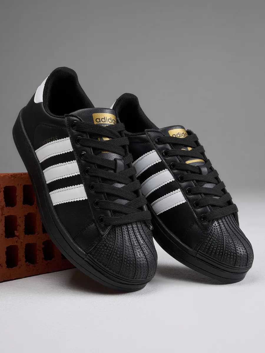 Кроссовки черные superstar