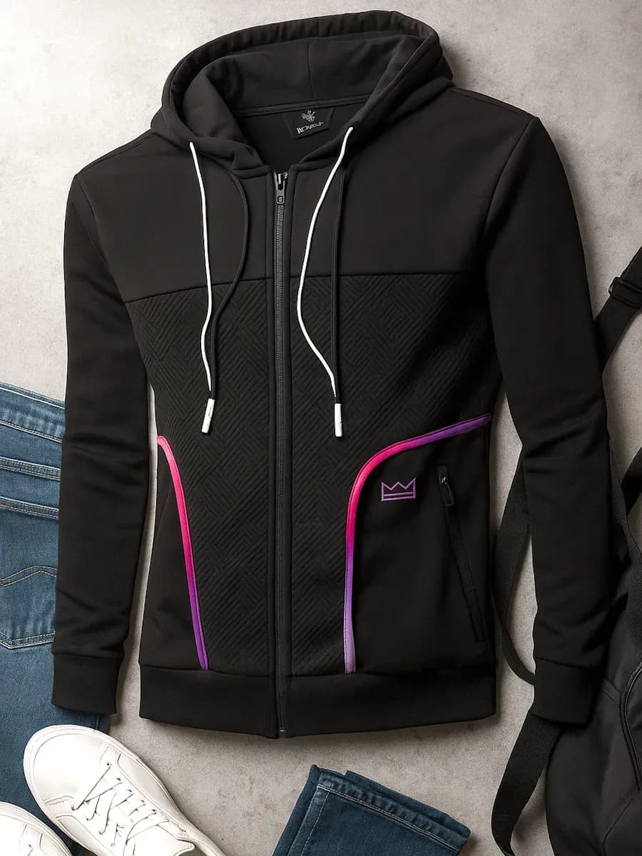 Толстовка зипка с капюшоном кофта повседневная