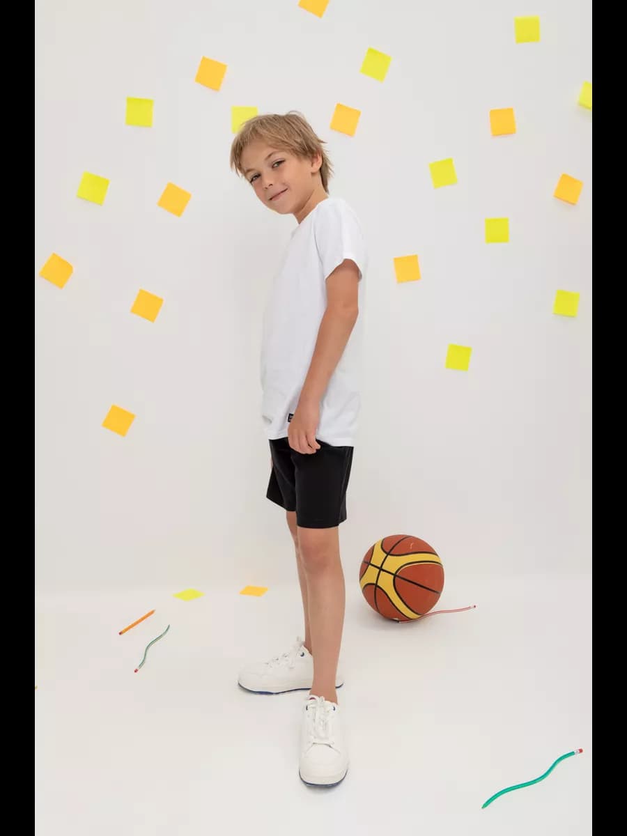 Шорты из легкого натурального хлопка