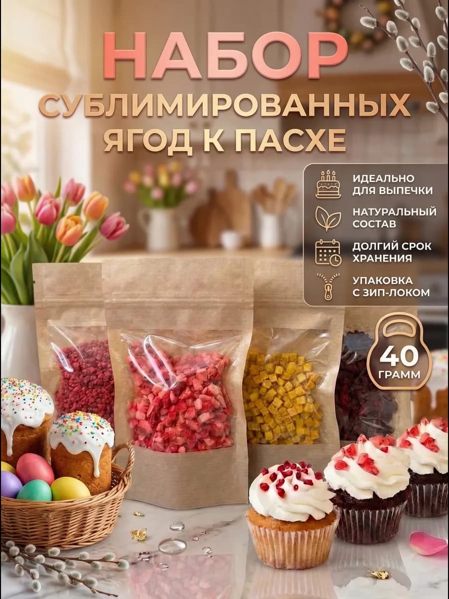Набор сублимированных ягод 40 гр
