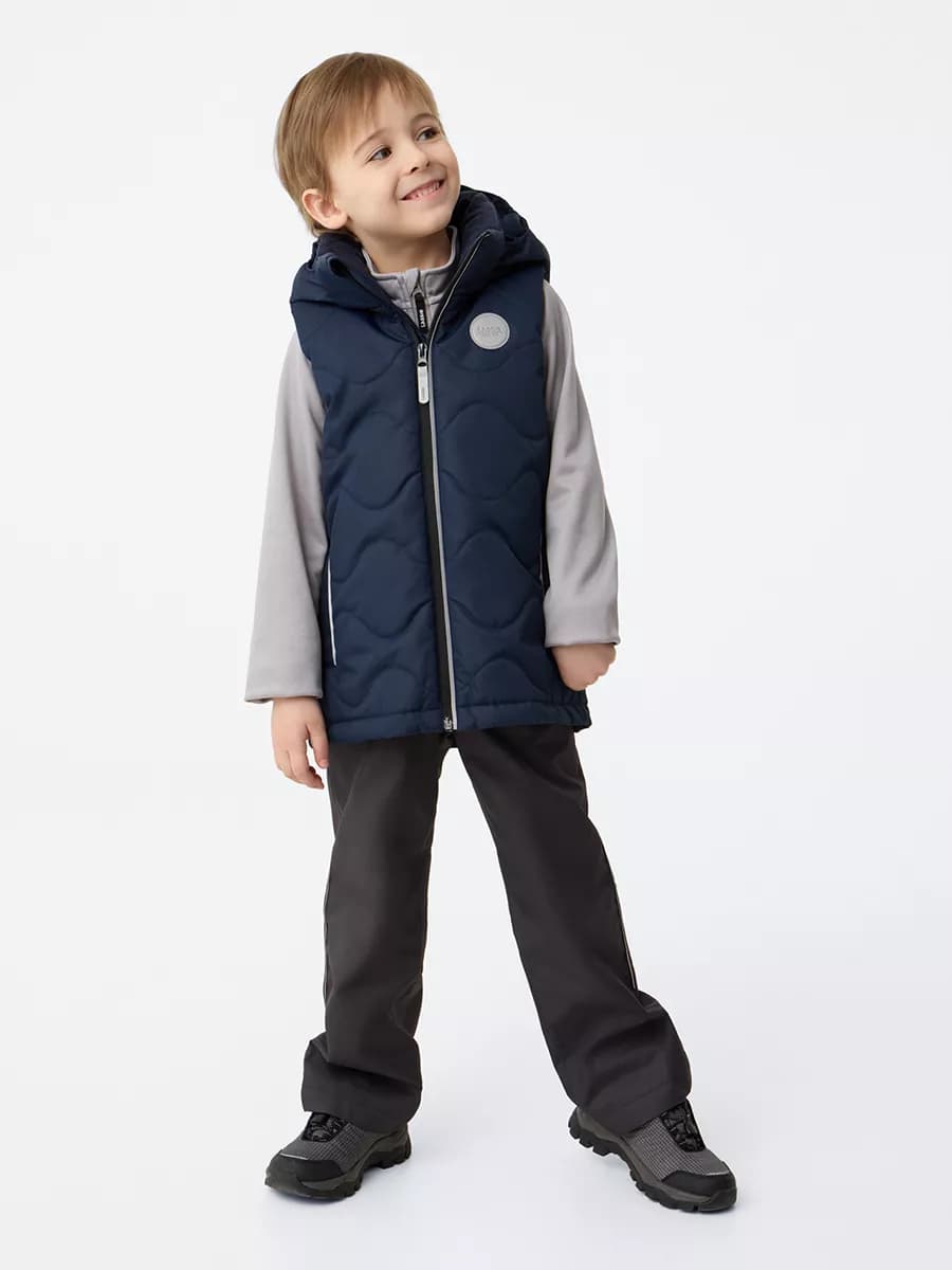 Жилетка детская с капюшоном