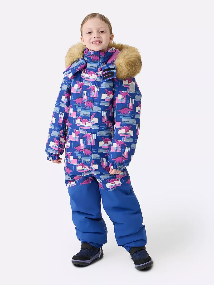 Зимний утепленный комбинезон