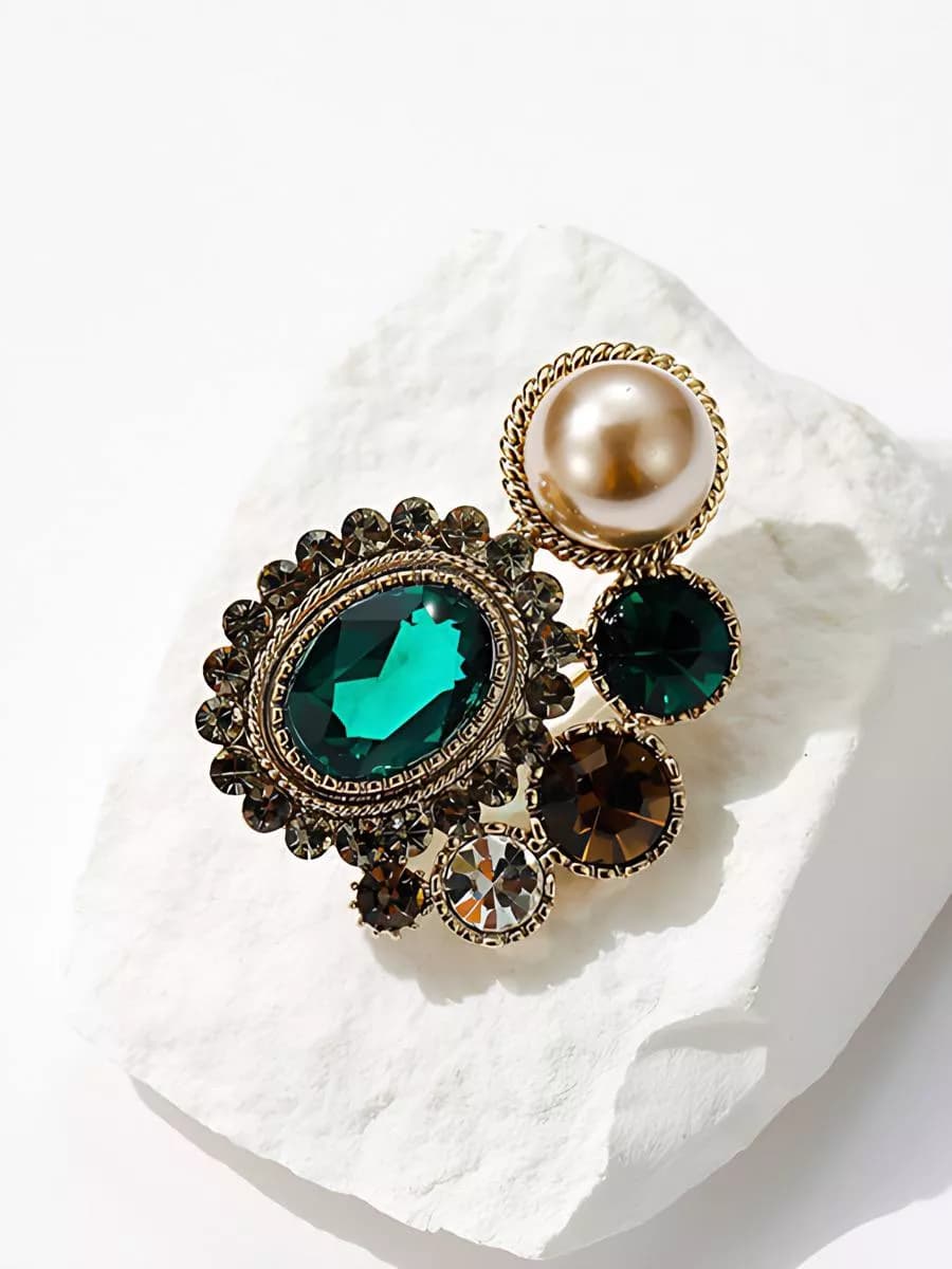 Подарок женщине брошь бижутерия