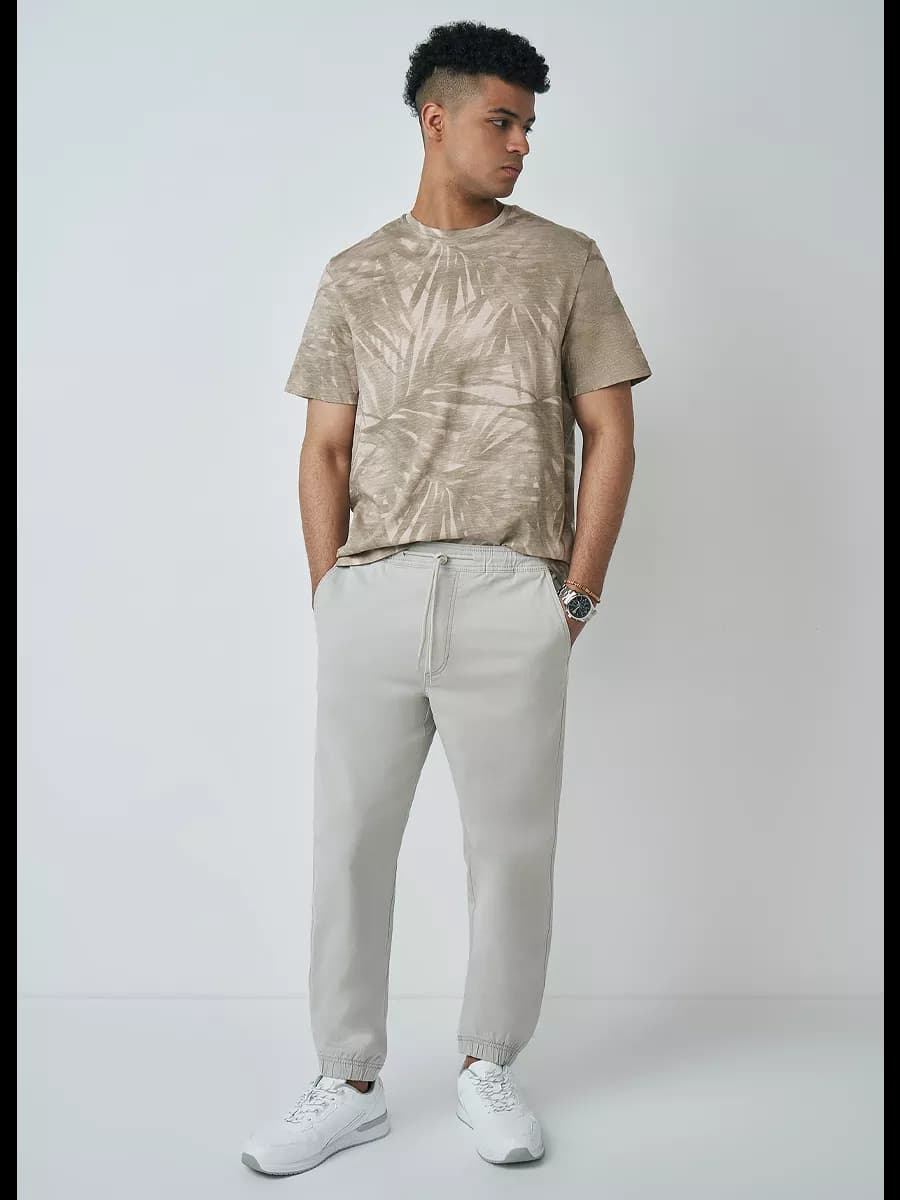 Брюки джоггеры на резинке